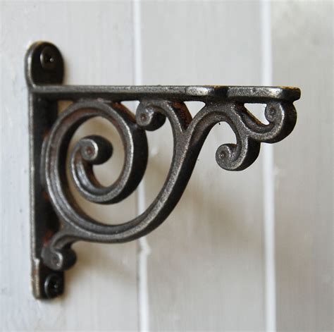 decorative metal shelf bracket|ornate metal shelf brackets.